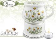 Kubek z pokrywką podgrzewaczem Royal Garden Rumianek Carmani