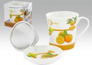 Kubek z sitkiem i przykrywką pomarańcze JAMESON & TAILOR