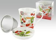 Kubek z sitkiem i przykrywką wiśnie JAMESON & TAILOR