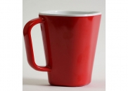 Kubek z uszkiem czerwony Vialli Design SIENA 