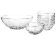Zestaw salaterek 7 elementowy SOLEIL CLEAR Luminarc