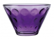Miseczka deserowa fioletowa Optic Leonardo