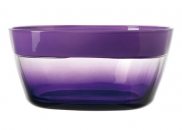 Miska szklana 20,5 cm fioletowa Mio Leonardo