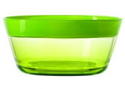 Miska szklana 24,5 cm zielona Mio Leonardo