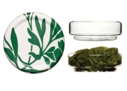 Niska szklana misa z pokrywką/podstawką, 24 cm Sagaform