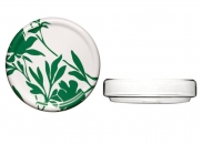 Niska szklana misa z pokrywką/podstawką, 34 cm Sagaform