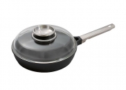 Patelnia AROMA LINE 24 cm z pokrywą VINZER