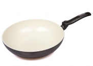 Wok ceramiczny Moneta Smart 28cm ze składaną rączką