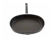 Patelnia owalna do ryb tytanowa 38/26/7cm SKK