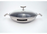 Patelnia tytan-ceram z pokrywą 26 cm YUMI indukcja Silampos