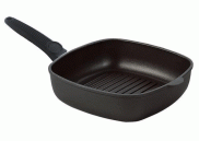 Patelnia tytanowa głęboka grillowa 26x26cm/7cm Indukcja SKK