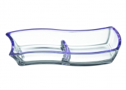 Półmisek 25 cm fioletowy Twisty Leonardo