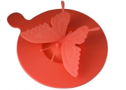 Przykrywka silikonowa do kubków LIVIO Vialli Design czerwona