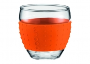 Sklanki 2 szt Bodum  PAVINA 0.35 l pomarańczowe