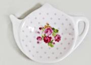 Spodek pod herbatę ekspresową porcelana Tea bag Sagrado