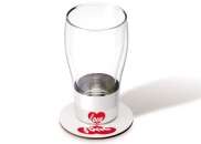 Szklanka z podstawką, 400 ml, Cheers PO