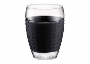 Szklanki 2/045l  czarne Bodum PAVINA  
