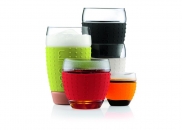 Szklanki 2 szt.Bodum PAVINA 0.35l  czerwone