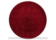 Talerz 33 cm miedziany Glitter LUIGI BORMIOLI