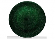 Talerz 33 cm zielony Glitter LUIGI BORMIOLI