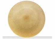 Talerz 33 cm złoty Glitter LUIGI BORMIOLI