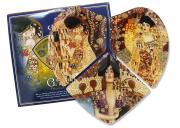 Talerz dekoracyjny G. Klimt 3 obrazy Carmani