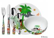 Zestaw dla dzieci 6 elementów Jungle Księga Dżungli WMF