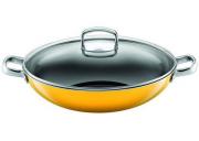 Wok Crazy Yellow 7 l, 36 cm Silargan indukcja Silit