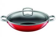 Wok Energy Red 7 l, 36 cm Silargan indukcja Silit