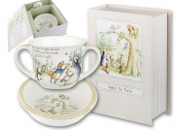 Zestaw 2 elementowy Leśne Zwierzątka porcelana Churchill