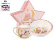 Zestaw 2 elementowy róż Twinkle porcelana Churchill