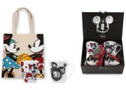 Zestaw 2 kubki + torba beż Mickey Disney Egan