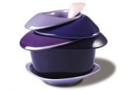 Zestaw 3 kubków, fioletowy, 110,160,250 ml PO