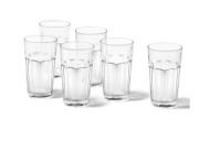 Zestaw 6 szt. szklanek ROCK 15 cm Leonardo