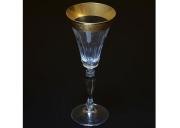 Zestaw 6 kieliszków do wina gold 190 mm Prestige Bohemia