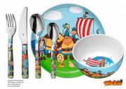 Zestaw dla dzieci 6 elementów Wickie wikingowie WMF