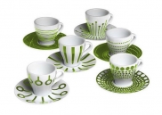Zestaw filiżanek Bodum PAULA espresso 6-szt -zielony